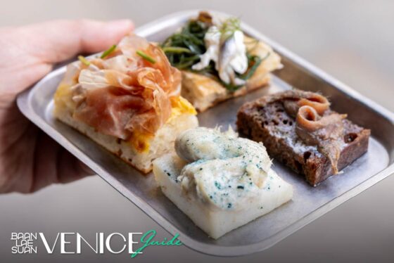 Spritz Cicchetti และ Bigoli